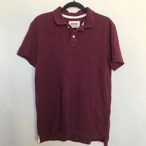 Urban Pipeline Maroon Red Polo Shirt
